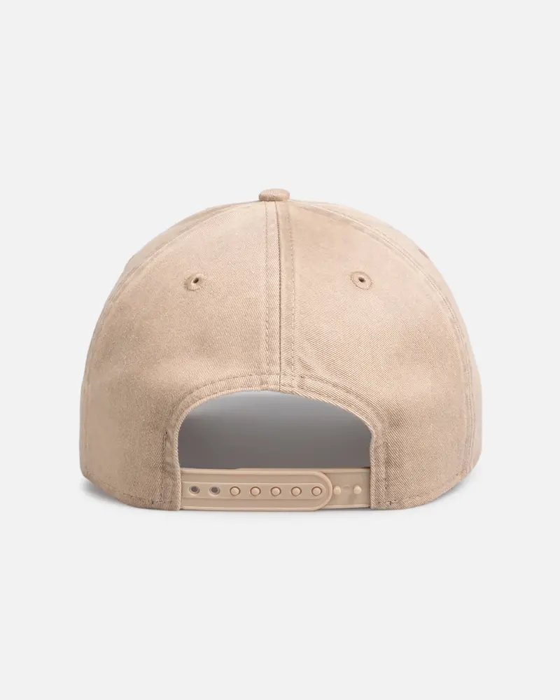 New Era Los Angeles Dodgers 'Dirty Wash' 9Forty A-Frame Snapback Camel 2