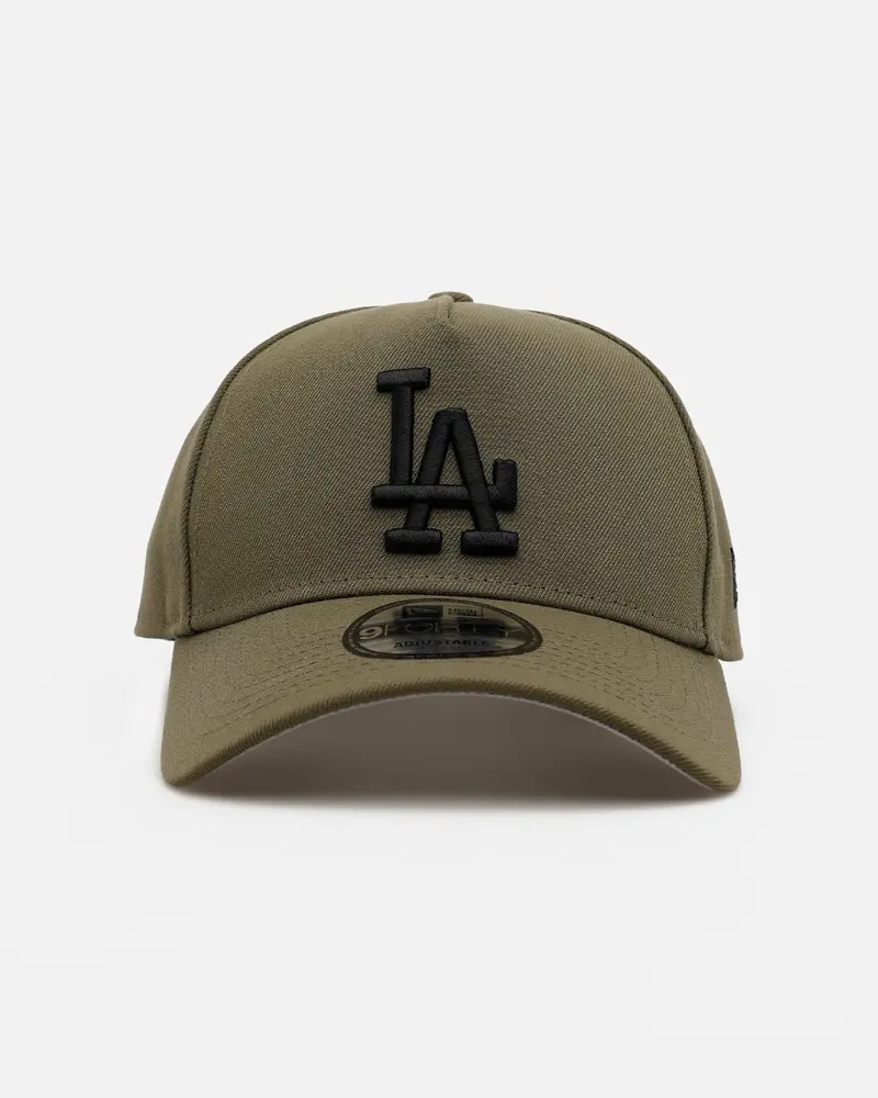 New Era Los Angeles Dodgers 'Easy Olive' 9Forty A-Frame Snapback Olive 1