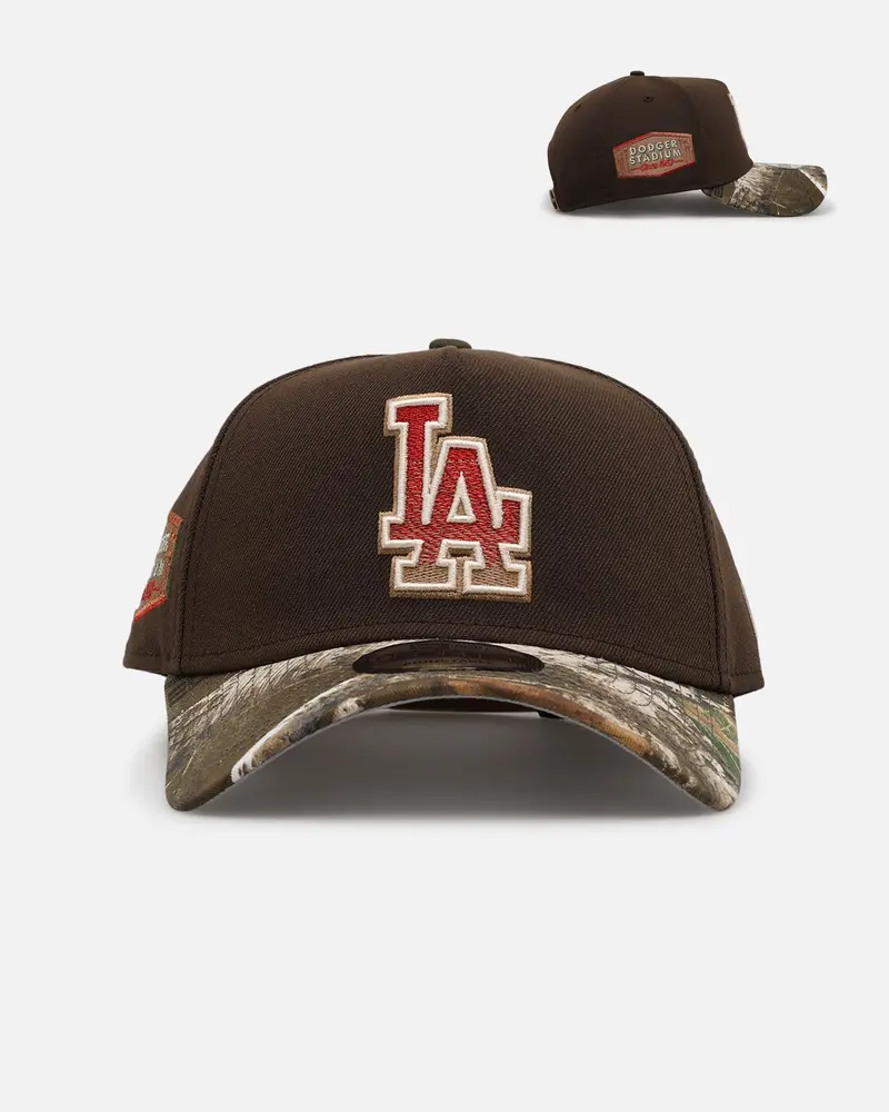New Era Los Angeles Dodgers 'Great Outdoors' 9Forty A-Frame Snapback Brown/Camo 1