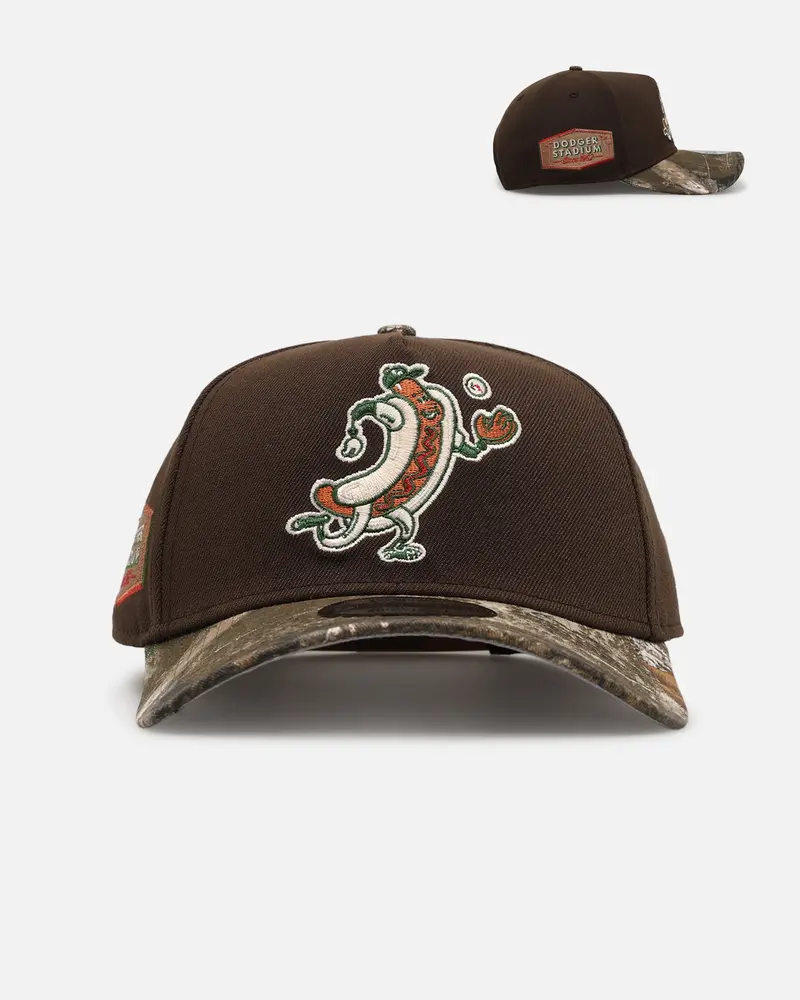 New Era Los Angeles Dodgers 'Great Outdoors' 9Forty A-Frame Snapback Brown/Camo 1