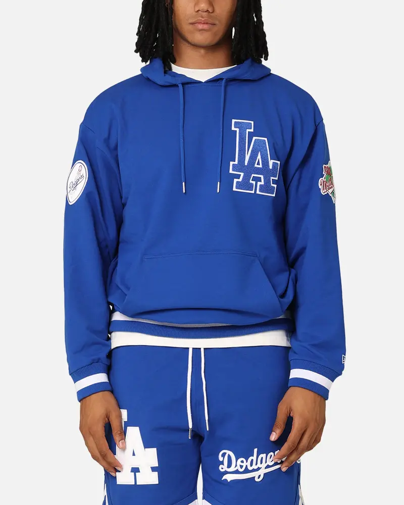 New Era Los Angeles Dodgers Hoodie Bright Royal 1
