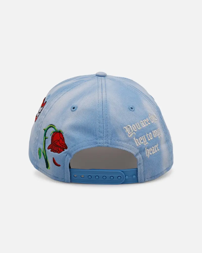 New Era Los Angeles Dodgers 'Hopeless Romantic' 9Forty A-Frame Snapback Sky Blue 2