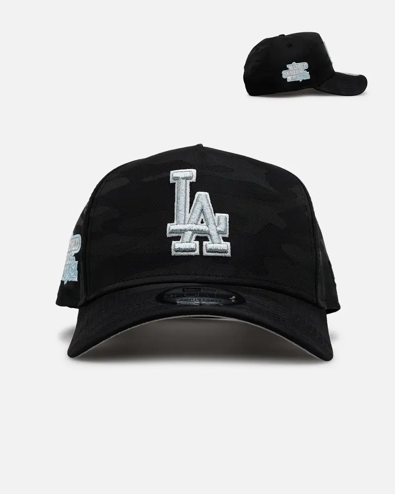New Era Los Angeles Dodgers 'Icy Camo' 9Forty A-Frame Snapback Black/Camo 1