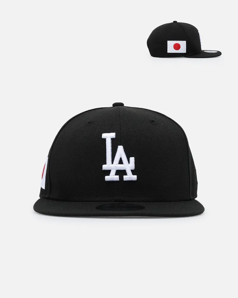New Era Los Angeles Dodgers 'Japan Pack' 9Fifty Snapback Black/White 1