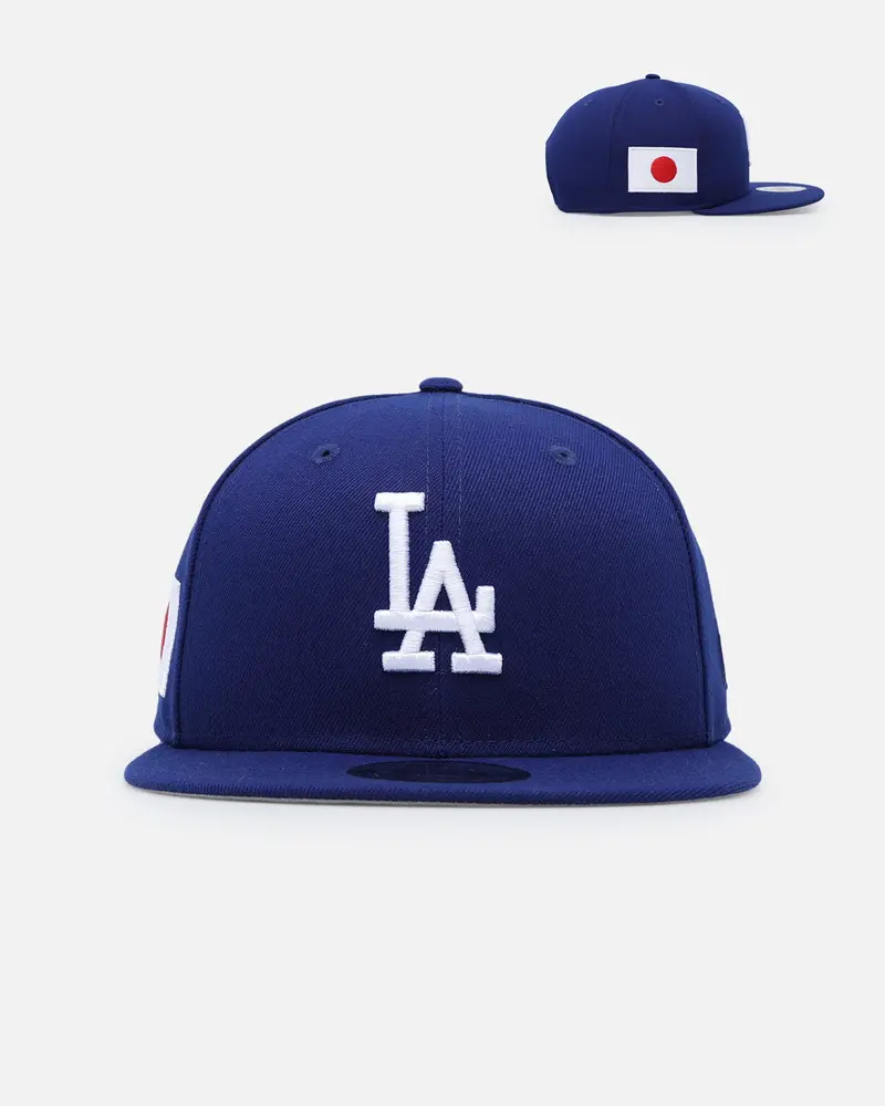 New Era Los Angeles Dodgers 'Japan Pack' 9Fifty Snapback Blue/White 1