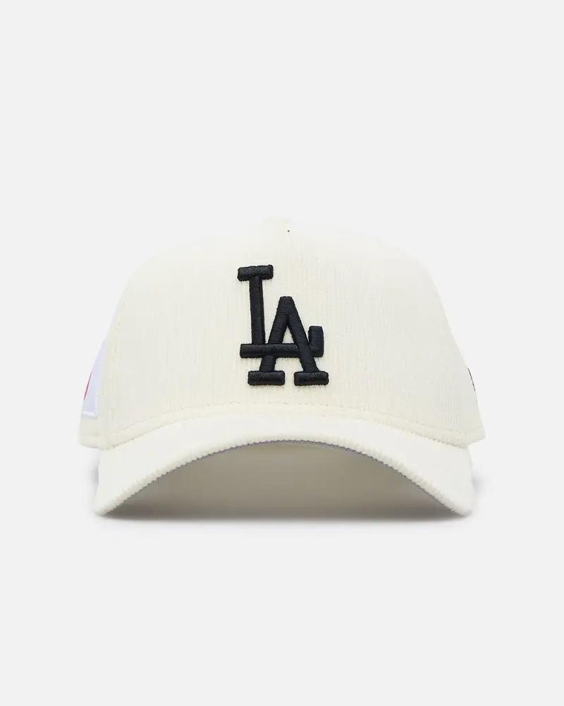 New Era Los Angeles Dodgers "Japan Pack" 9Forty A-Frame Corduroy Snapback Chrome/Black 1