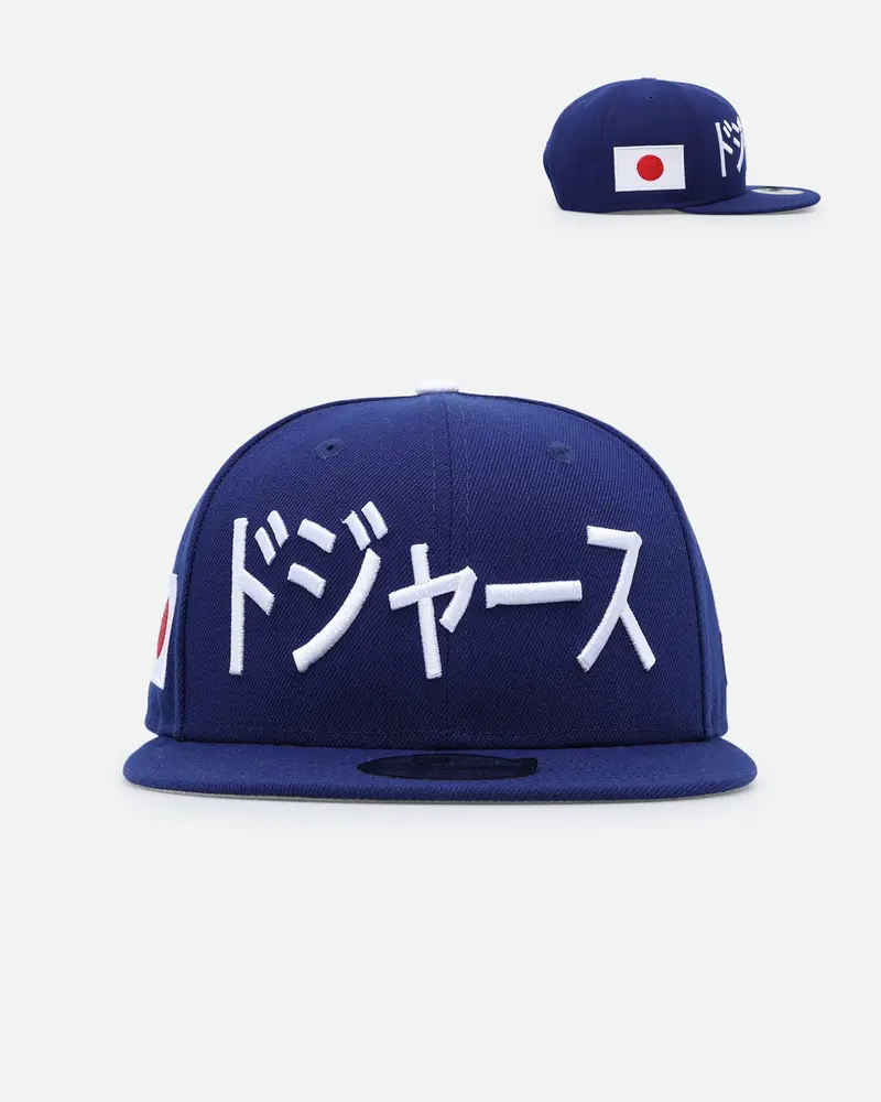 New Era Los Angeles Dodgers 'Japan Pack' Kanji 9Fifty Snapback Blue/White 1