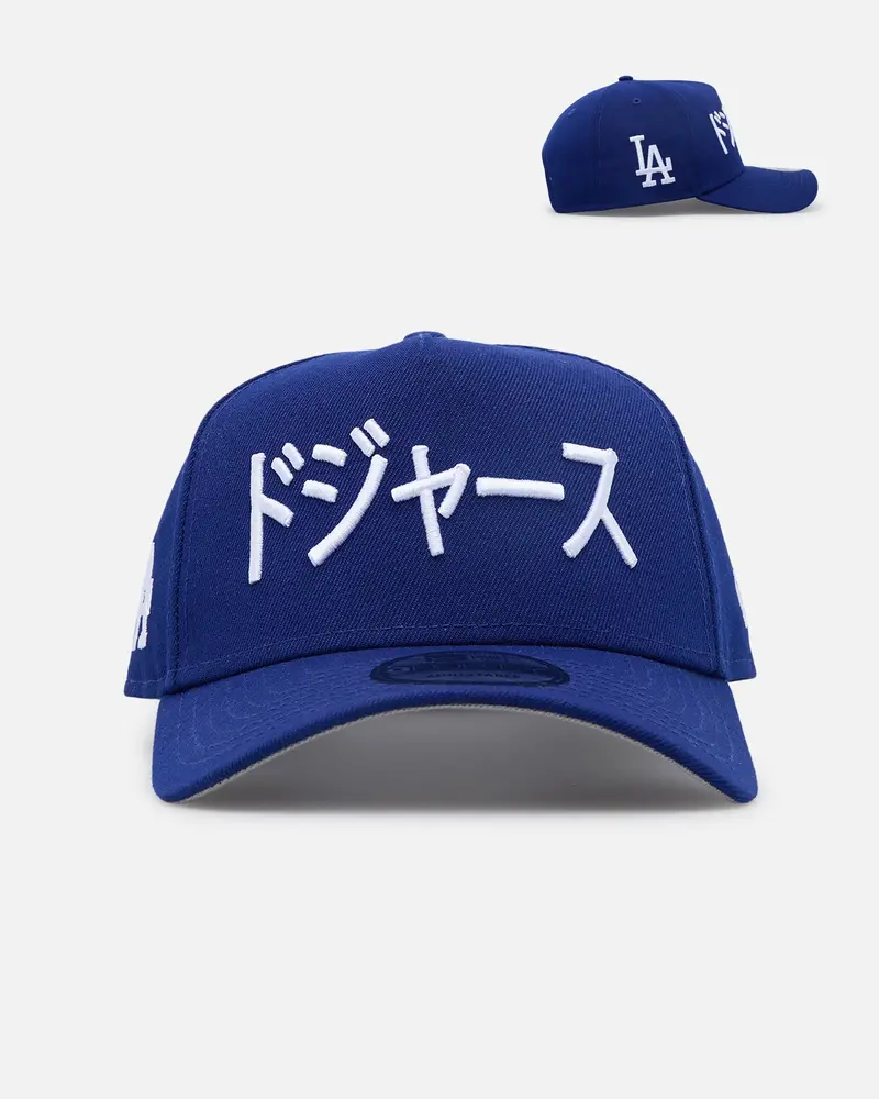 New Era Los Angeles Dodgers "Japan Pack" Kanji 9Forty A-Frame Snapback Blue 1