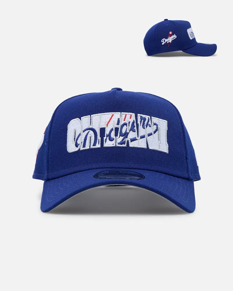 New Era Los Angeles Dodgers "Japan Pack" Ohtani Shooting Ball 9Forty A-Frame Snapback Blue 1