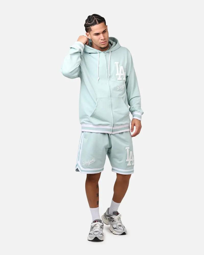 New Era Los Angeles Dodgers 'Logo Select Mint' Full Zip Hoodie Mint/White 3