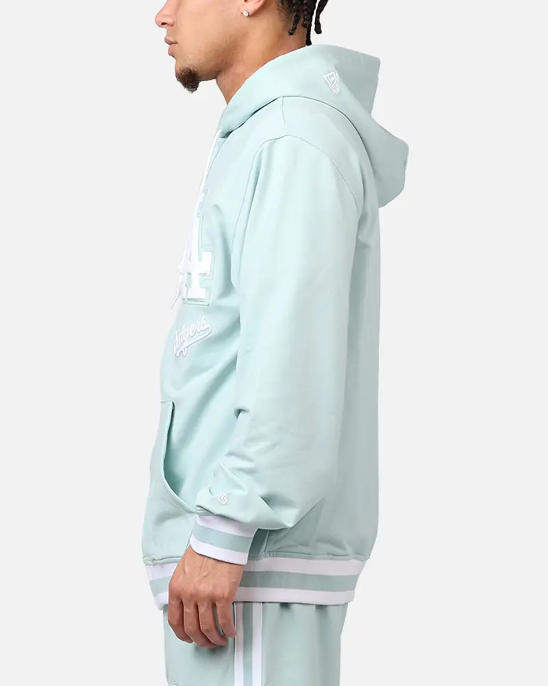 New Era Los Angeles Dodgers 'Logo Select Mint' Full Zip Hoodie Mint/White 5