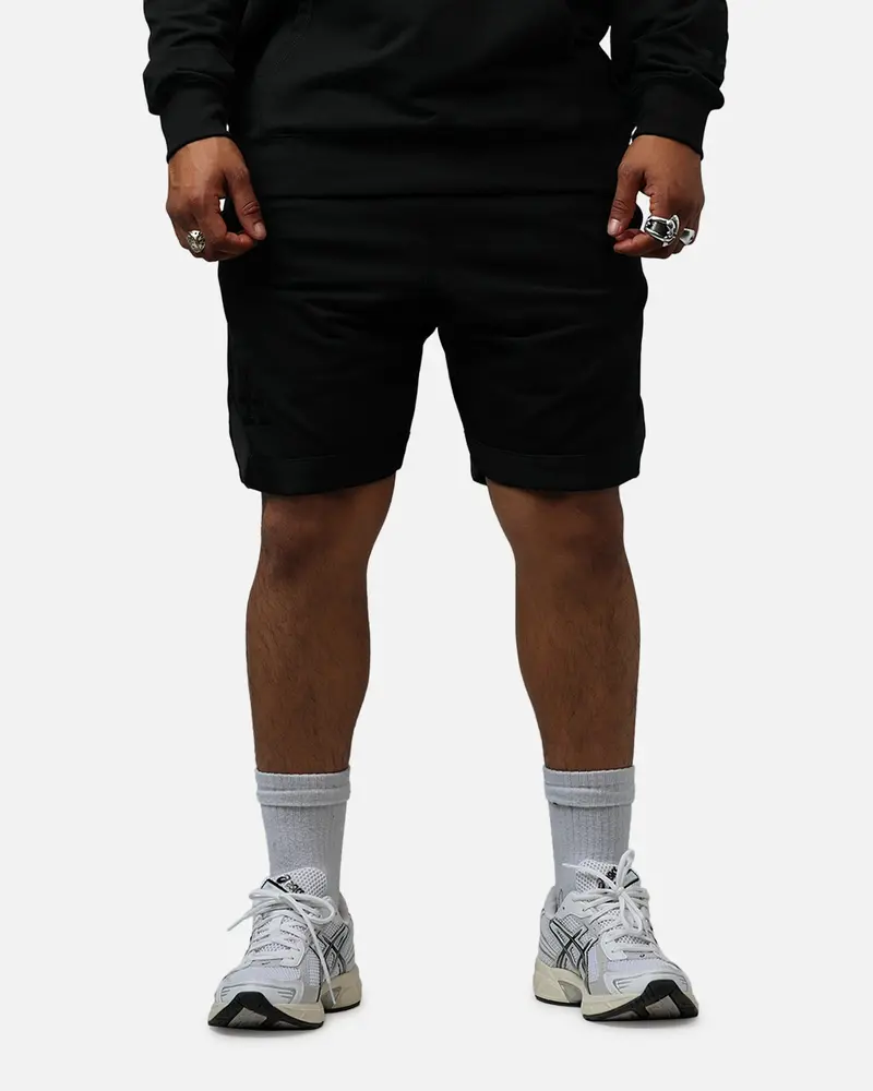 New Era Los Angeles Dodgers Logo Select Shorts Black/Black 1