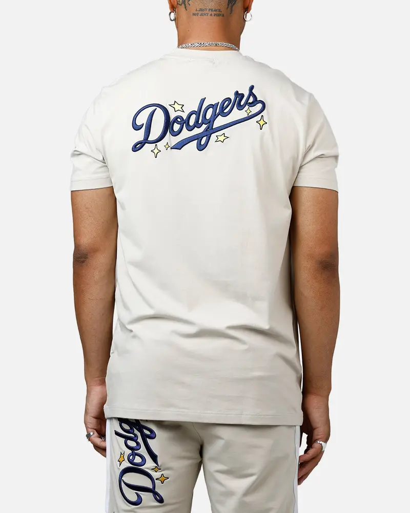 New Era Los Angeles Dodgers 'Logo Select' Summer T-Shirt Stone 2