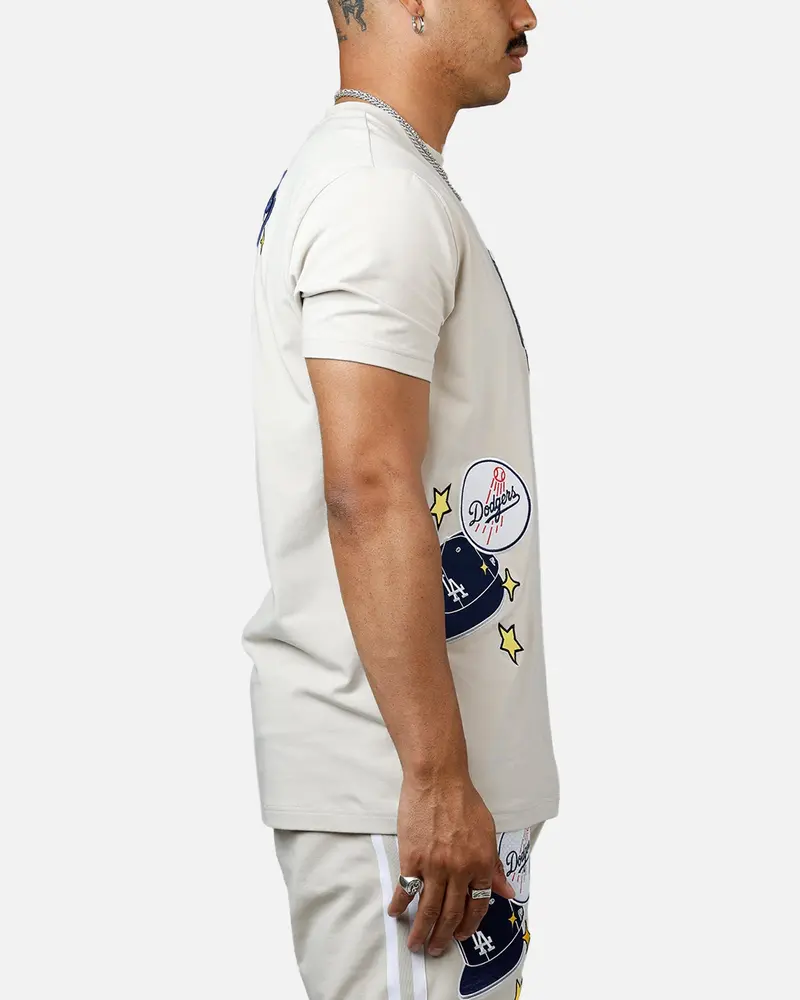 New Era Los Angeles Dodgers 'Logo Select' Summer T-Shirt Stone 4