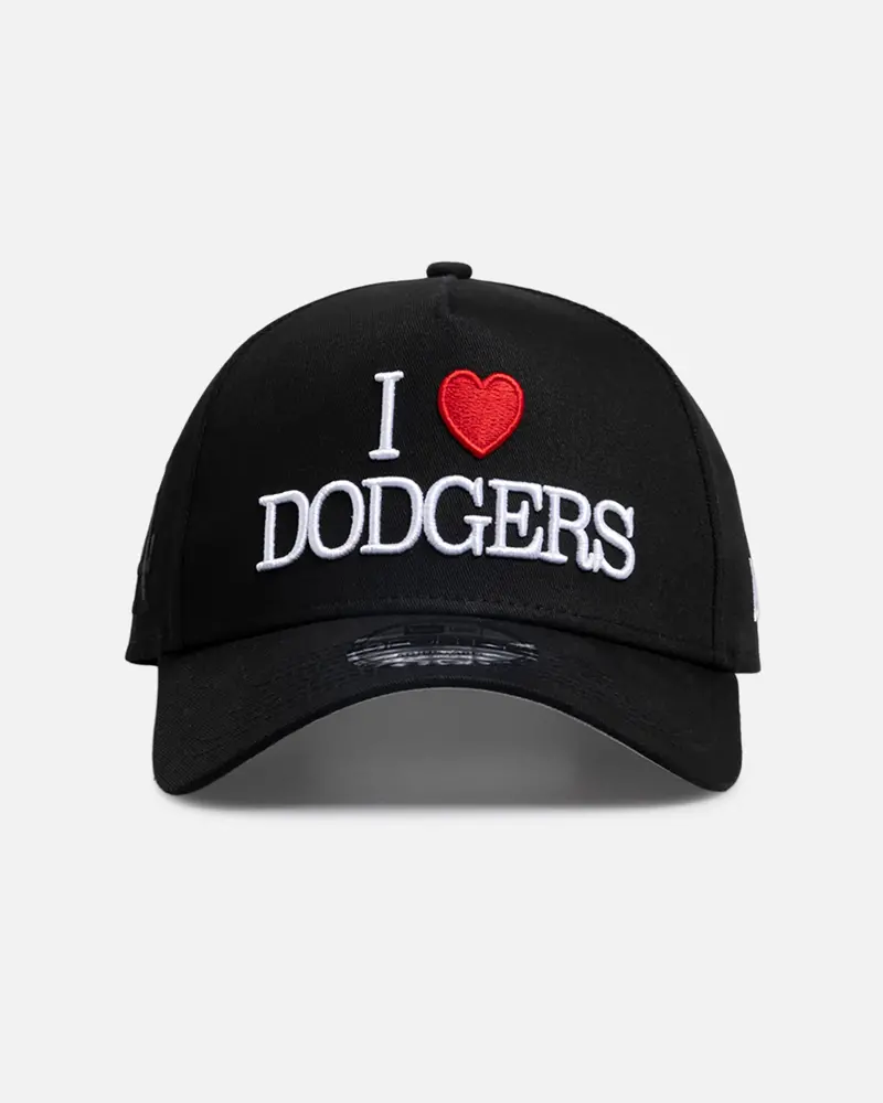 New Era Los Angeles Dodgers 'Lovers' 9Forty A-Frame Snapback Black 1
