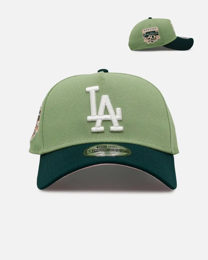 New Era Los Angeles Dodgers 'Matcha' 9Forty A-Frame Snapback Matcha 1