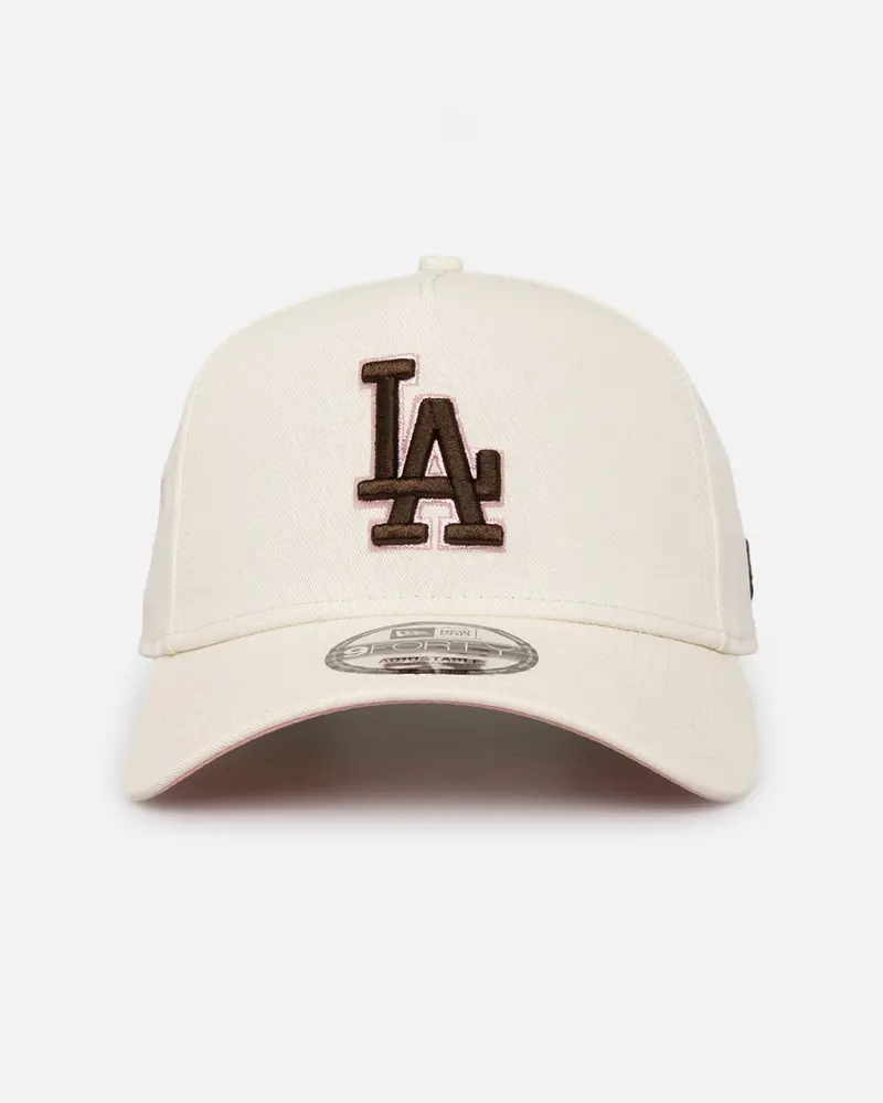 New Era Los Angeles Dodgers 'Neapolitan Chrome' 9Forty A-Frame Snapback Chrome/Pink Met 1