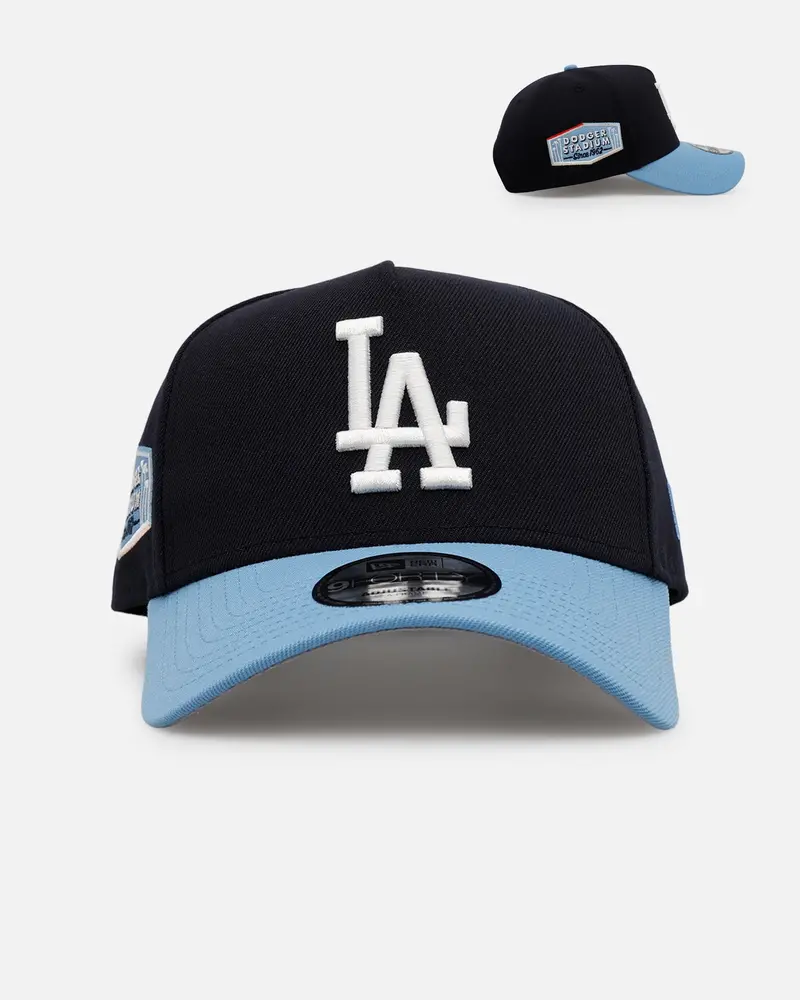 New Era Los Angeles Dodgers 'Ocean' 9Forty A-Frame Snapback Navy/Sky Blue 1