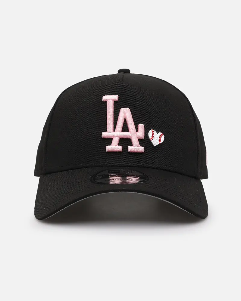 New Era Los Angeles Dodgers 'Opening Day' 9Forty A-Frame Snapback Black/Pink 1