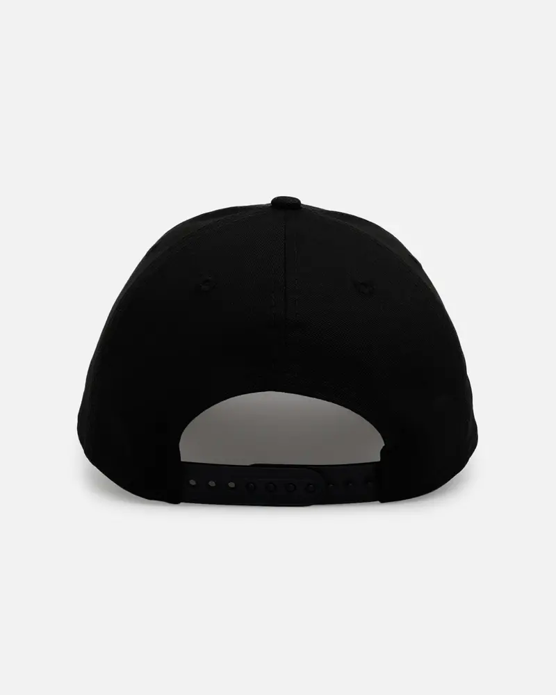 New Era Los Angeles Dodgers 'Oversized Gothic Script Crown' 9Forty A-Frame Snapback Black/White 2