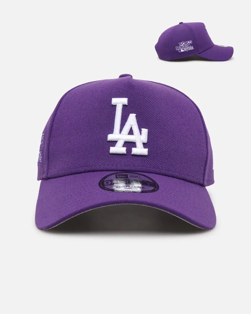 New Era Los Angeles Dodgers 'Polychromatic' 9Forty A-Frame Snapback Purple 1
