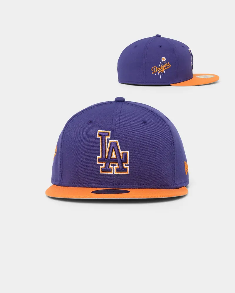 New Era Los Angeles Dodgers "Purple Valley" 59Fifty Fitted Purple/Orange 1