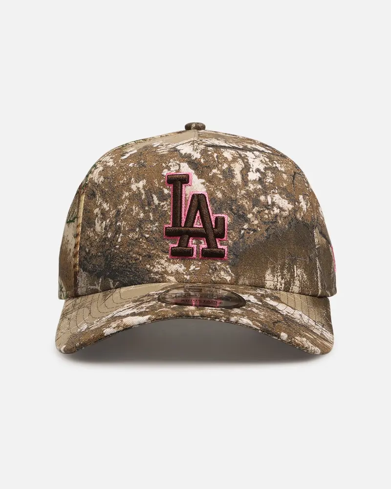 New Era Los Angeles Dodgers 'Realtree Pink' 9Forty A-Frame Snapback Real Tree/Pink 1
