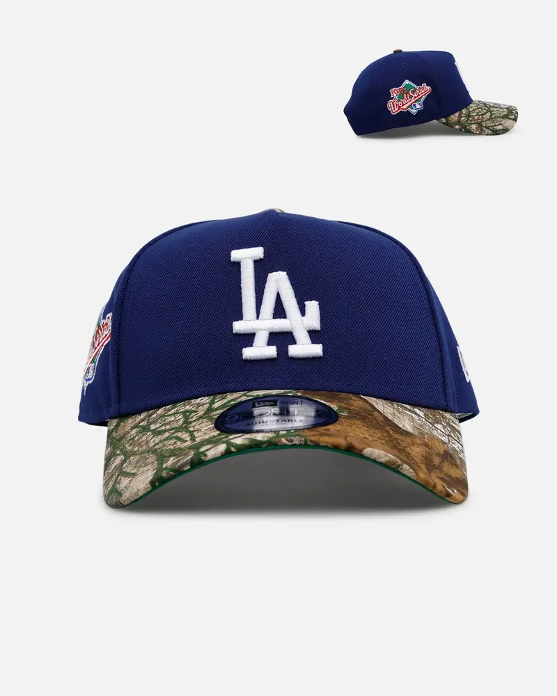 New Era Los Angeles Dodgers 'Realtree Visor' 9Forty A-Frame Snapback Official Team Color 1