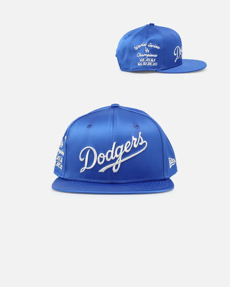 New Era Los Angeles Dodgers 'Satin Script' 9Fifty Snapback Otc 1
