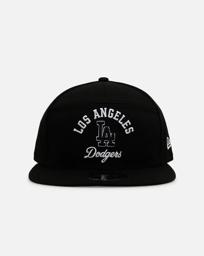 New Era Los Angeles Dodgers 'Script' 9Fifty Snapback Black 1