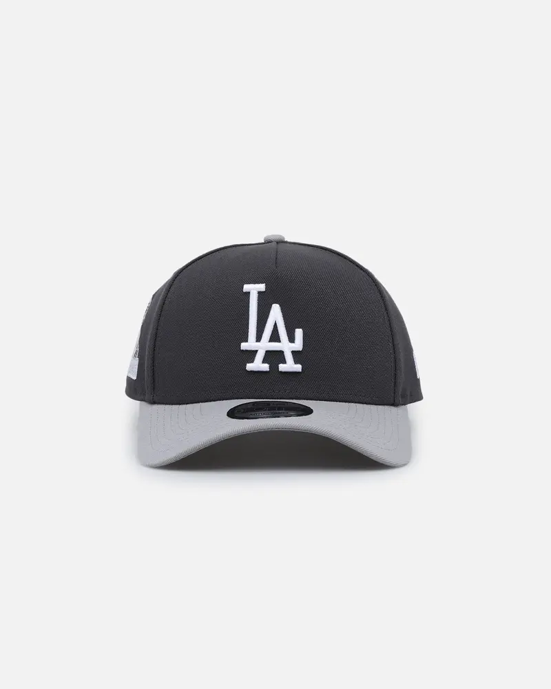 New Era Los Angeles Dodgers 'Shadow Greys' 9Forty A-Frame Snapback Graphite/Grey 1