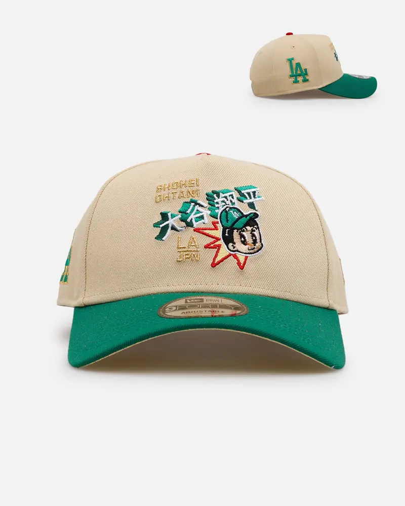 New Era Los Angeles Dodgers 'Shohei' 9Forty A-Frame Snapback Vegas Gold 1