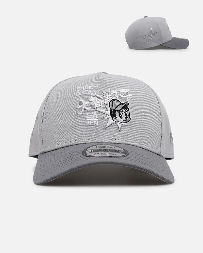 New Era Los Angeles Dodgers Shohei Ohtani 'Smoke' 9Forty A-Frame Snapback Smoke 1