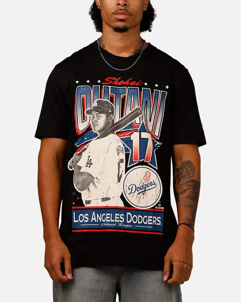 New Era Los Angeles Dodgers Shohei Ohtani T-Shirt Black 1