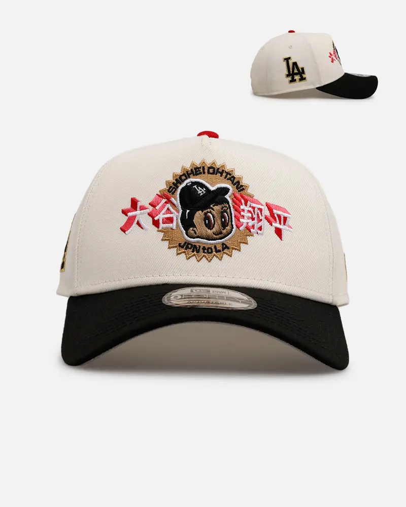 New Era Los Angeles Dodgers 'Shotime' 9Forty A-Frame Snapback Chrome/Black 1