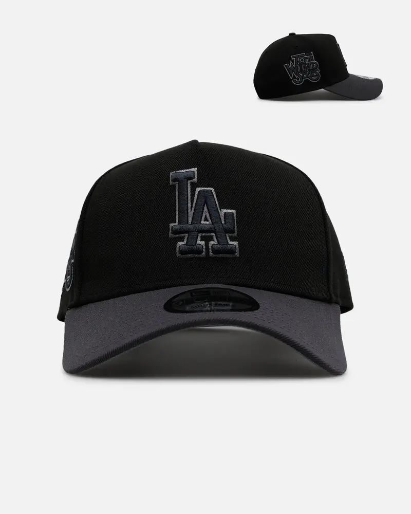 New Era Los Angeles Dodgers 'Stealth' 9Forty A-Frame Snapback Black/Charcoal 1