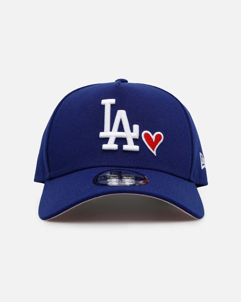 New Era Los Angeles Dodgers 'Team Color Hearts' 9Forty A-Frame Snapback Blue 1