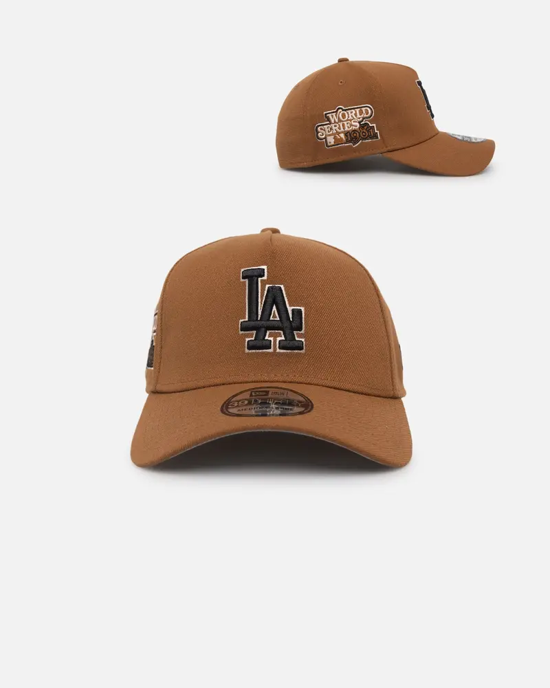 New Era Los Angeles Dodgers "Toasted Peanut" 39Thirty A-Frame Stretch Fit Toasted Peanut 1
