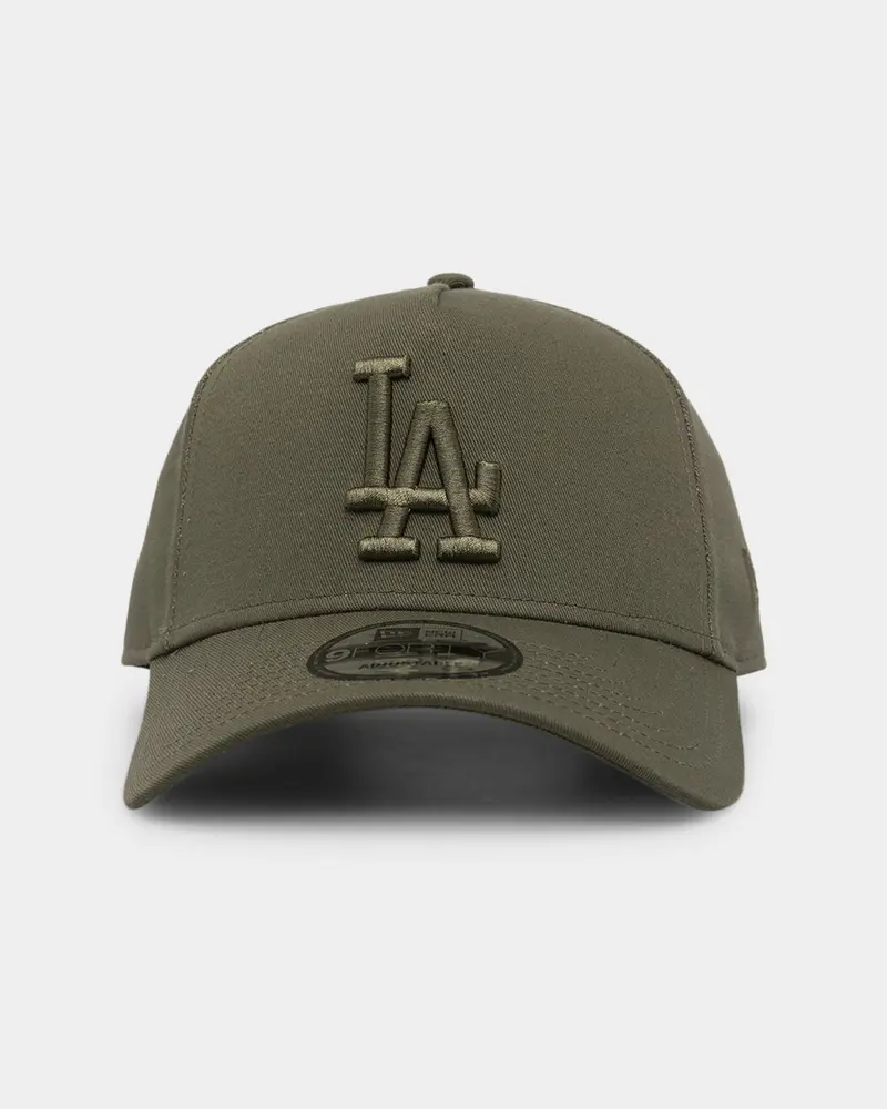 New Era Los Angeles Dodgers 'Tonal Olive' 9Forty A-Frame Snapback Olive 1
