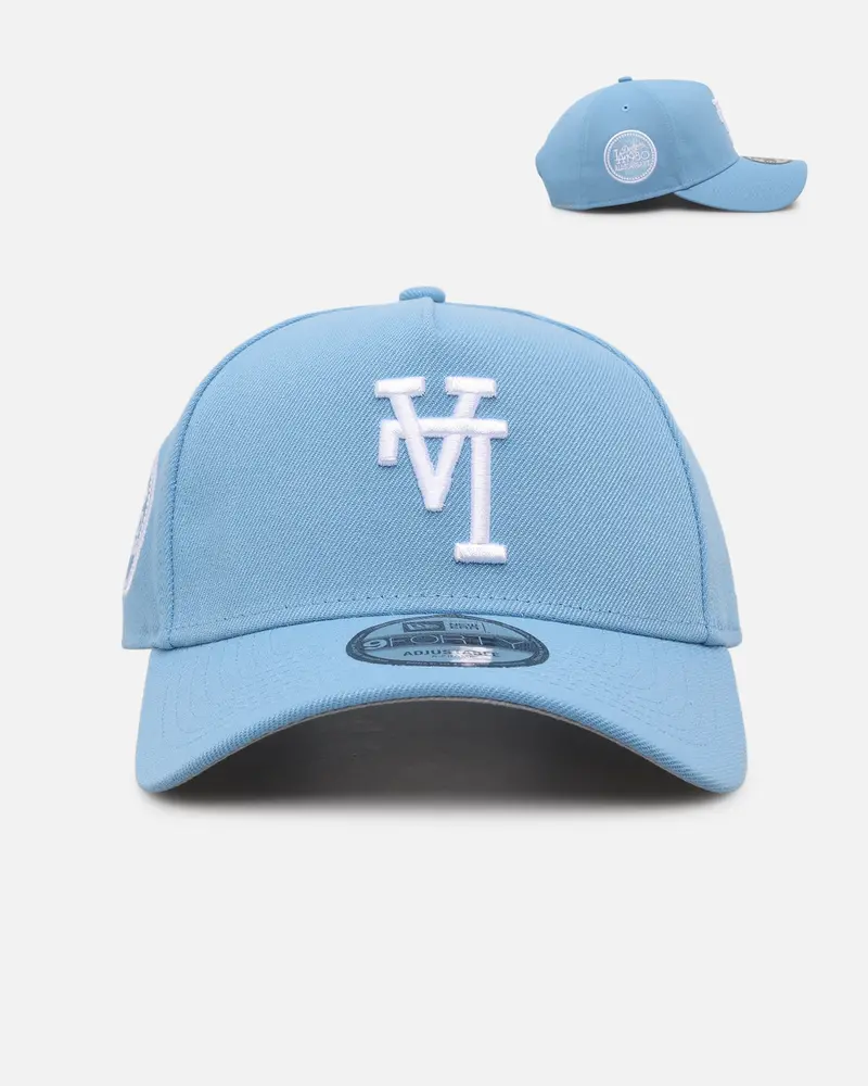 New Era Los Angeles Dodgers 'Upside Down La Polychromatic' 9Forty A-Frame Snapback Sky Blue 1