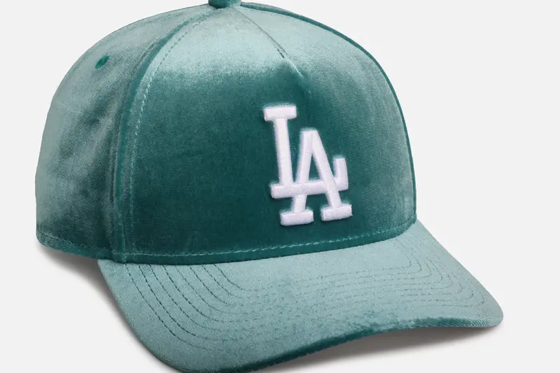 New Era Los Angeles Dodgers 'Velvet Dreams 2.0' 9Forty A-Frame Snapback Pine Green 2