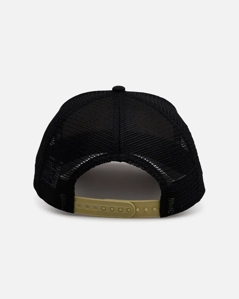 New Era Los Angeles Dodgers 'Vintage Truckers' 9Forty A-Frame Trucker Snapback Vegas Gold 2