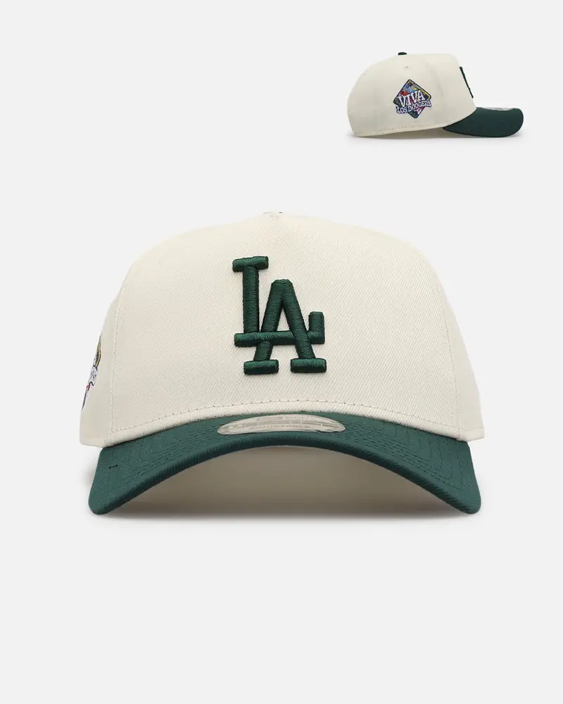 New Era Los Angeles Dodgers 'Viva Los Dodgers' 9Forty A-Frame Snapback Dark Green 1