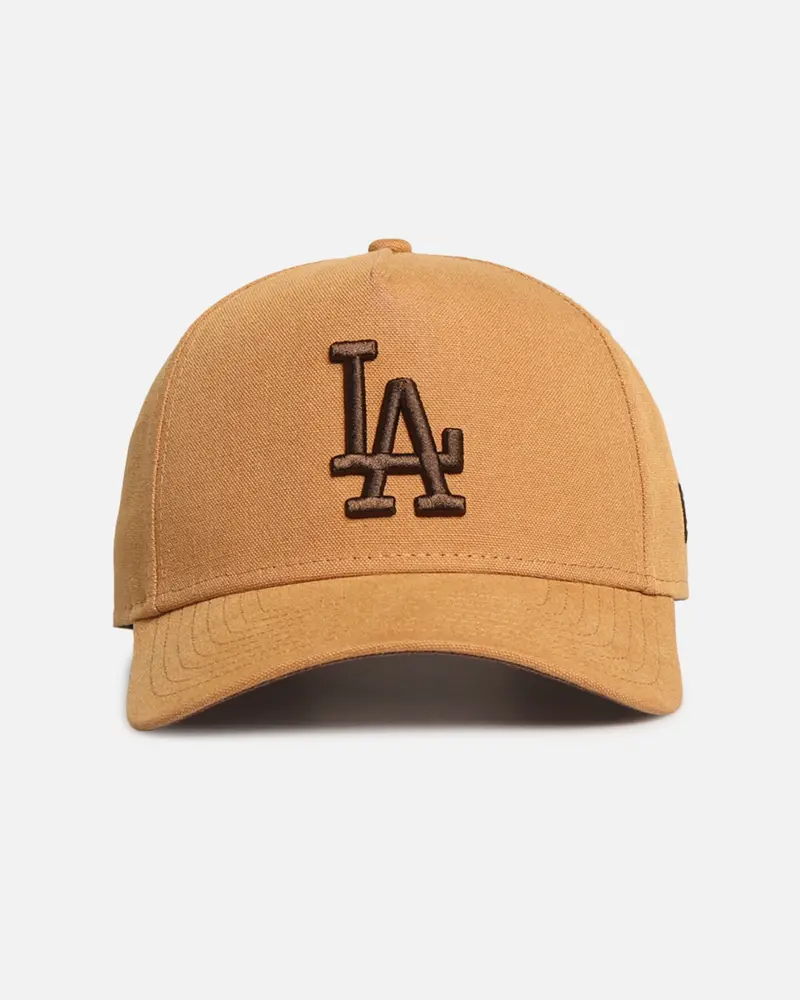 New Era Los Angeles Dodgers 'Washed Canvas' 9Forty A-Frame Snapback Bronze 1