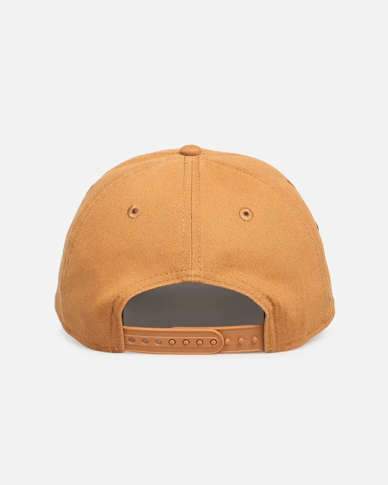 New Era Los Angeles Dodgers 'Washed Canvas' 9Forty A-Frame Snapback Walnut 2