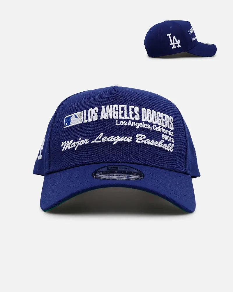 New Era Los Angeles Dodgers 'Workleague' 9Forty A-Frame Snapback Blue 1