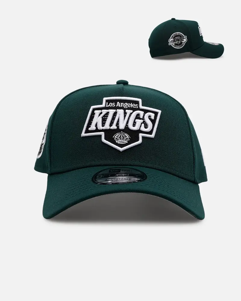 New Era Los Angeles Kings 'Evergreen' 9Forty A-Frame Snapback Dark Green 1