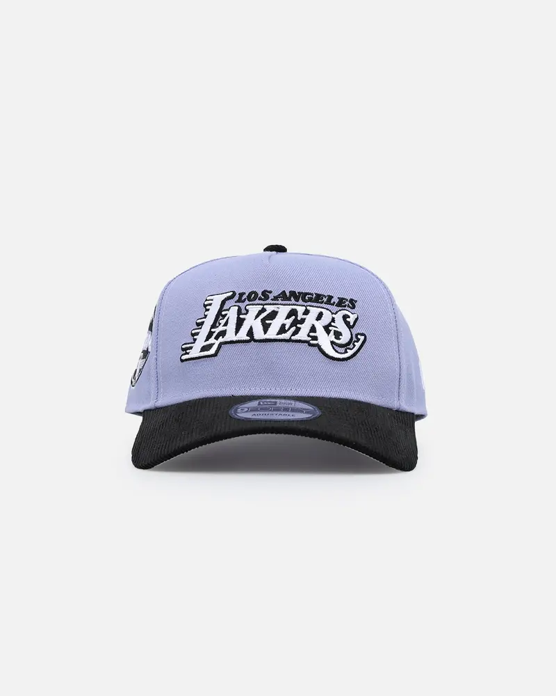 New Era Los Angeles Lakers 9Forty A-Frame Snapback Lavender/Black 1
