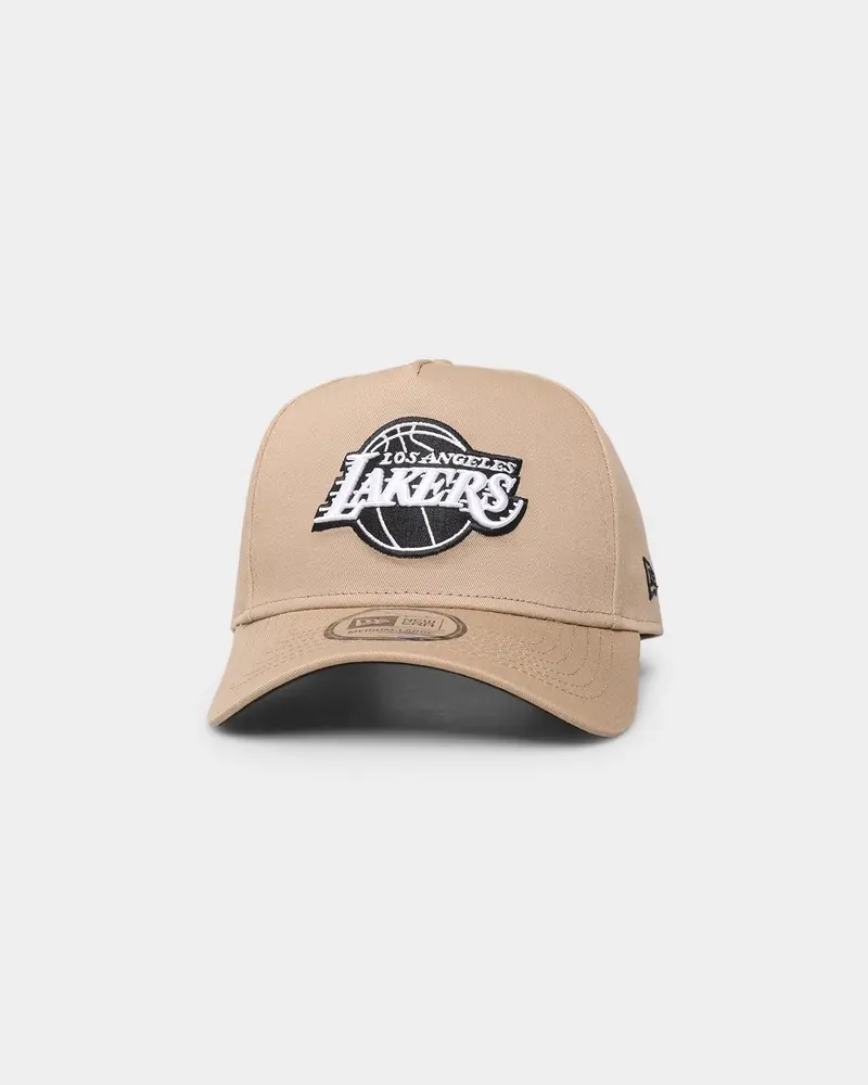 New Era Los Angeles Lakers 'Camel Black White' 9Forty K-Frame Snapback Camel/Black 1