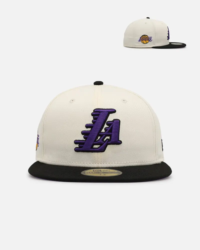 New Era Los Angeles Lakers 'Chrome Otc' 59Fifty Fitted Chrome/Otc 1